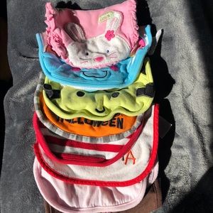 Bundle of 10 baby bibs
